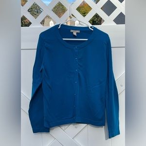 Banana Republic blue cardigan, size XL